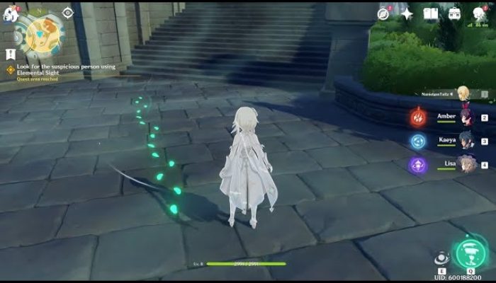 Cara Menggunakan Elemental Sight di Genshin Impact PC