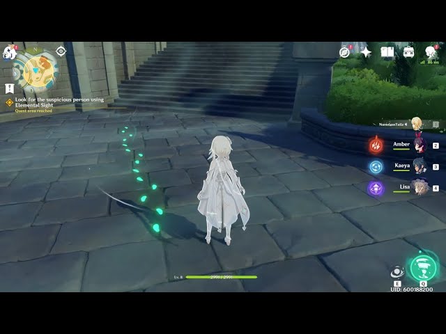 Cara Menggunakan Elemental Sight di Genshin Impact PC