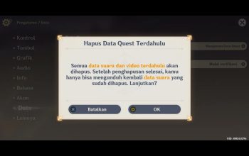 Cara Hapus Data Quest di Genshin Impact PC
